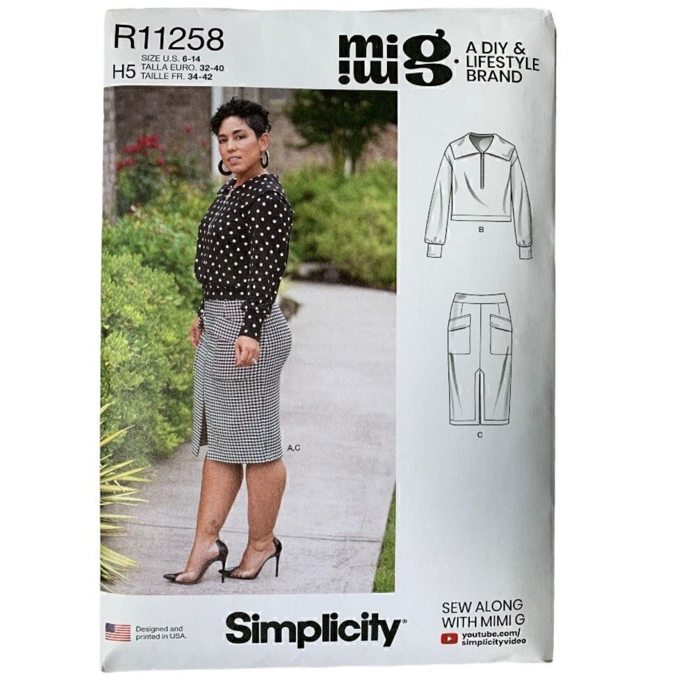 Simplicity women's skirt sewing pattern